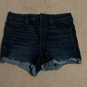 Super high rise super stretch American eagle shorts